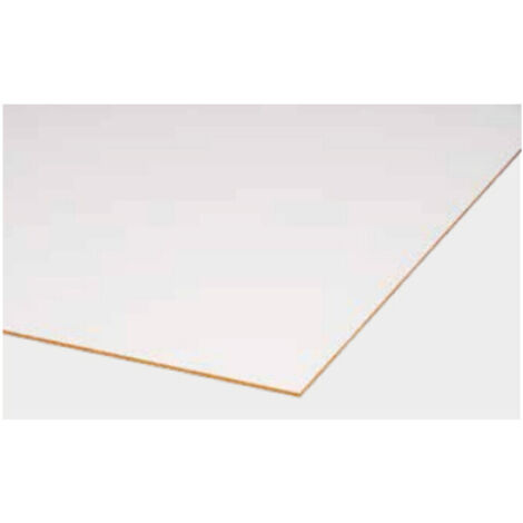 PANNELLO MDF BIANCO MM.1000X600X3- 1,0 pz