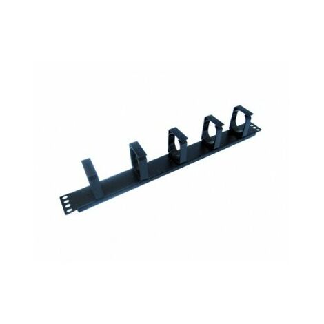 Pannello passacavi con anelli 1U POWPW900401U19A per armadi rack 19