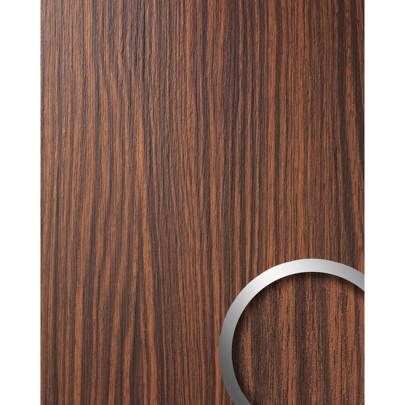 Pannelli Adesivi Per Porte Interne.Pannello Per Interni Effetto Legno Wallface 12441 Wood Makassar Rivestimento Murale Autoadesivo Marrone 2 60 Mq Deco Collection 12441 Sa