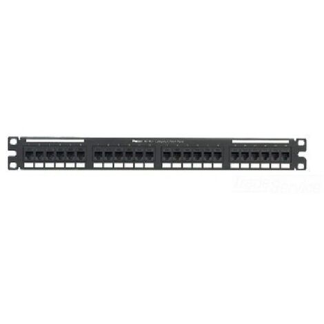 Pannello permutazione 24 porte RJ45 VARPANNK6PPG24Y per rack UTP
