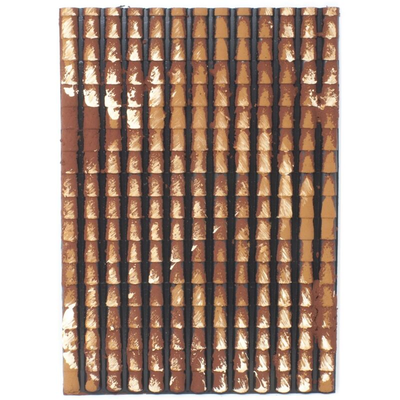 Tetto In Plastica Per Presepe - Impermeabile - Tegole 35x50 Cm - Dimensioni Tegoline 13x5 Mm - Artigianale Per Pastori - Portachiavi Omaggio
