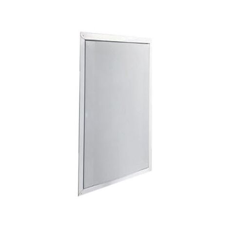 Pannello posteriore zincato - 600 x 500 mm per cassetta per contatore gas cod. 00000050441 00000051441 - -  TECNOGAS - -