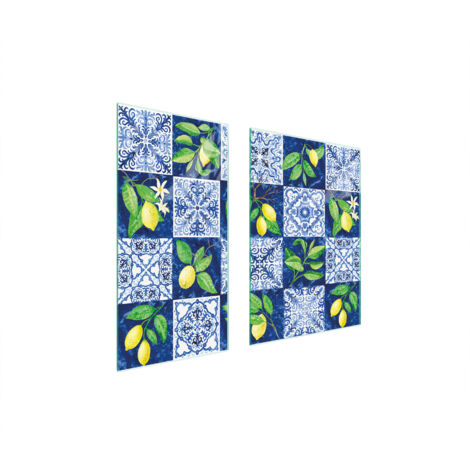 PANNELLO PROTETTIVO IN VETRO 75x52 MOSAICO