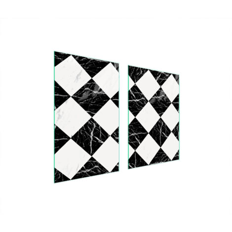 PANNELLO PROTETTIVO IN VETRO PER CUCINA 65x52 MOSAICO