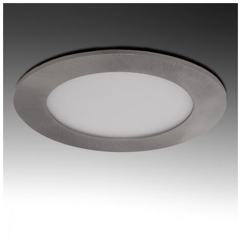 Faretto LED incasso DL 8W 4500K quadrato inox luce naturale - Led