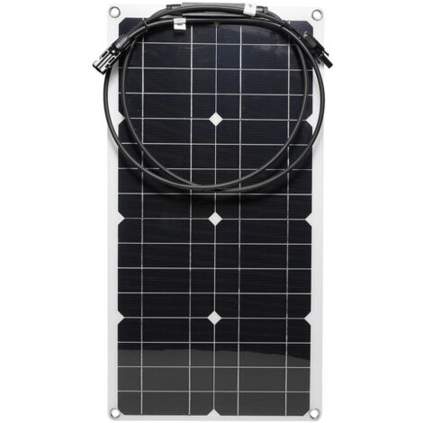 Pannello solare impermeabile KZQ da 25 W e 16 V, per illuminazione esterna, campeggio, casa