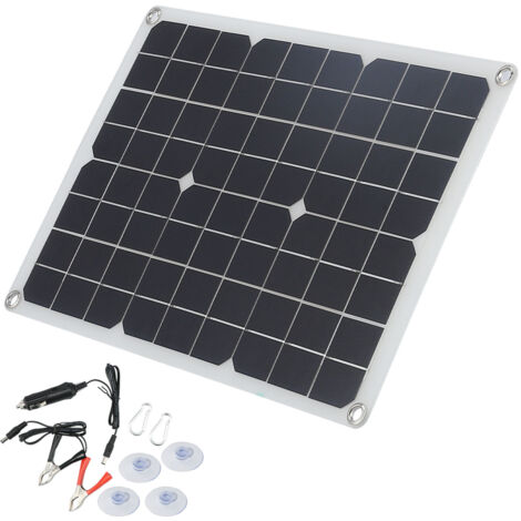 Pannello solare portatile da 20 W 18 V, caricabatterie USB per auto, barca, yacht