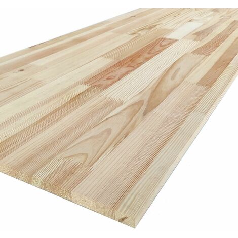 Pannello tavola mensola in legno lamellare pino prima scelta mm 18 x 300 x 2000