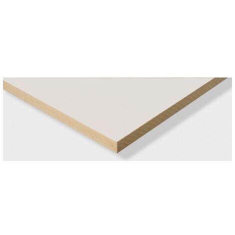Pannello truciolare nobilitato bianco/bianco mm 18 x 2000 x 700