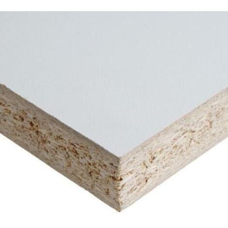 BRICO LEGNO STORE Pannello truciolare nobilitato bianco opaco mm 18 varie misure