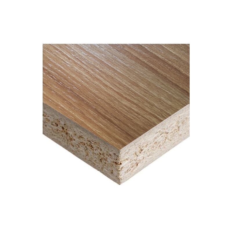 Pannello truciolare nobilitato noce chiaro finitura poro aperto mm 18 più misure dimensione Pannello truciolare nobilitato noce chiaro finitura poro aperto mm 18 più misure dimensione