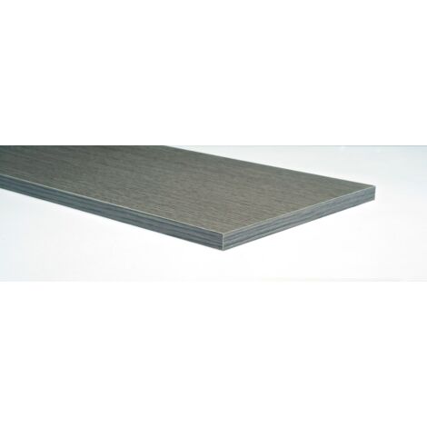 Pannelo nobilitato kitmel rovere grigio 18x1000x600 - kimono