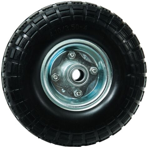 Pannensichere Rad mit versetzter Achse 260 x 85mm WERKA PRO Bohrung von 20mm