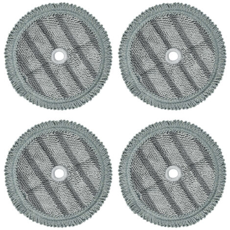 Panni di ricambio per la testina del mocio a vapore LG A9 (confezione da 4) per robot aspirapolvere: panni di ricambio in microfibra per la testina del mocio.