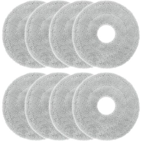 Panni di ricambio per mocio compatibili con Dreame L10 Ultra/ L10S Pro/ L10S Ultra/ L10S Pro Ultra Heat/ L10 Prime/ L20 L30 L40 L50 Ultra/ X30 X40 X50 Ultra/Mova E30 V50 Ultra P10 P50 Pro Ultra