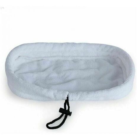 panni di ricambio universali lavabili in microfibra per mocio a vapore, 27 x 16 cm (bianco)