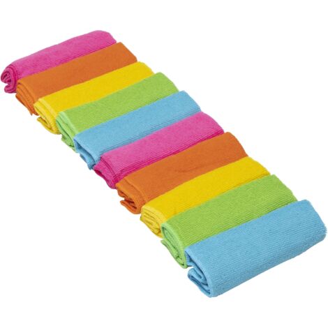 Panni in microfibra 30 x 30 cm  10 pezzi