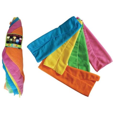 Panni in microfibra per pulizia auto - 5 pezzi - 40x30cm