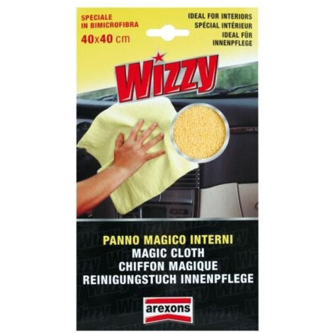 PANNO MAGICO INTERNI VETRI WIZZY AREXONS CURA E MANUTENZIONE AUTO