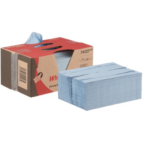 Panno per pulizia WYPALL® L20 L420xW330 circa Mm blu 2 veli WYPALL