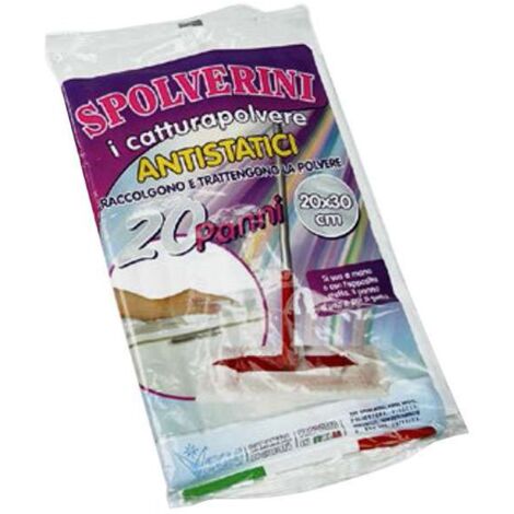 Panno Spazzolone Antistatico Pz 20 20X30 Adg