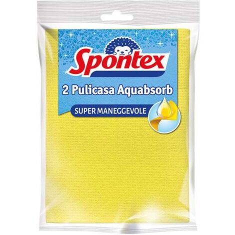 Panno Spugna Aquabsorb Pz 2 Cm 30X30 Spontex