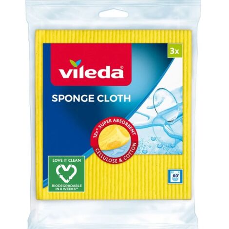 Panno spugna Vileda 3 pezzi - BHP HIC 3468