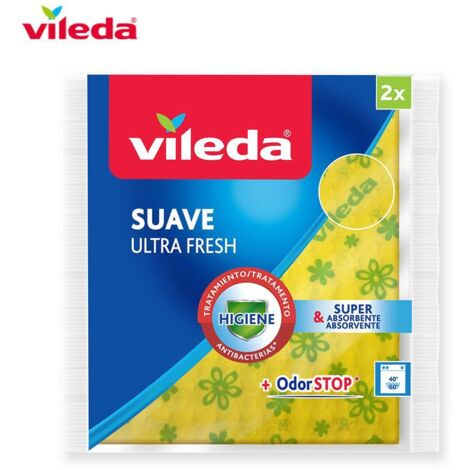 Panno Ultrafresh Morbido Giallo 161146 Vileda