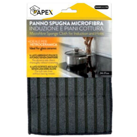 Paño de microfibra para planchas, tamaño 24x17 cm, 15095 Apex