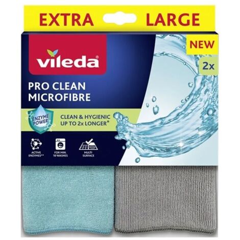 Paño enzimático Vileda Pro Clean 2 piezas