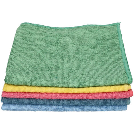 Paño Microfibra 35 x 40 cm / 300 Gramos (Pack 5 Piezas)