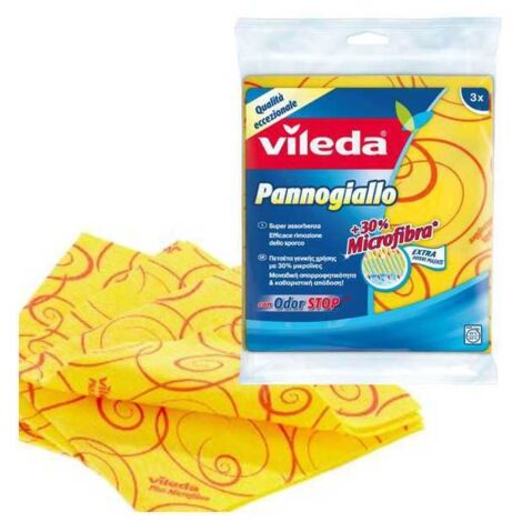 Paño Milleusi Pannogiallo pz.3 cm 40X36 Vileda