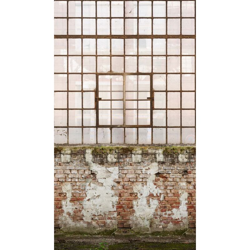 Bricoflor - Papier peint The Wall ii 392441 - Crème, Marron