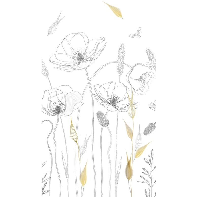 A.s.creations - bricoflor Papier peint The Wall ii 392121 - Blanc, Noir