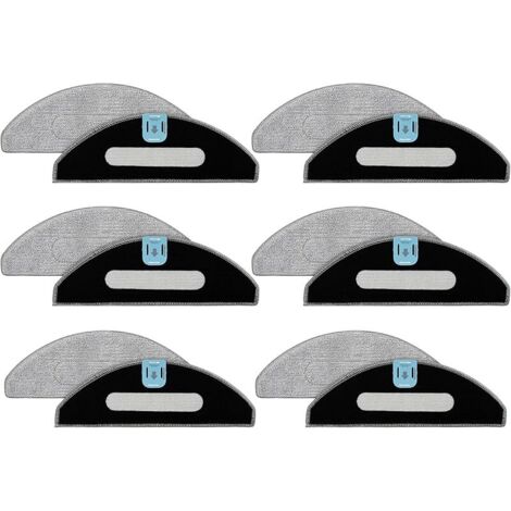 Paños de limpieza FOREHILL para robots aspiradores, repuestos para robots aspiradores, mopa de microfibra