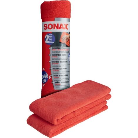 Paños microfibras - 2 unidades SONAX (por 6)