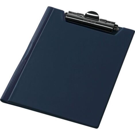 Panta Plast Klip A4 Focus blu navy - cartella portadocumenti con clip