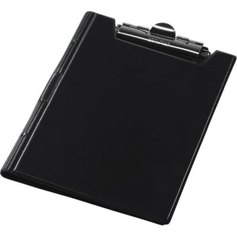 Panta Plast Klip A4 Focus nero - cartella portadocumenti con clip