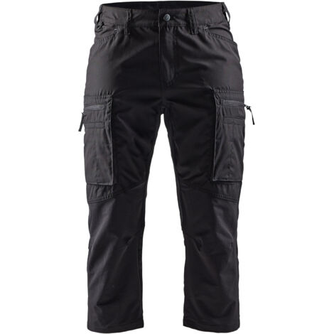 Pantacourt de travail artisan femme 7129 - Noir M - FR(40) - SE(C38) - Standards