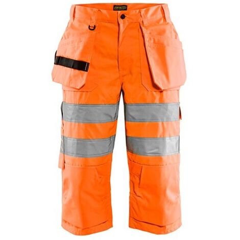 Pantacourt de travail haute visibilité 1539181 - Orange fluo L - FR(46) - SE(C52) - Standards