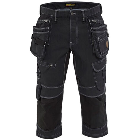 Pantacourt de travail X1900 artisan Stretch 2D 1991 - Noir 3XL - FR(54) - SE(C60) - Standards