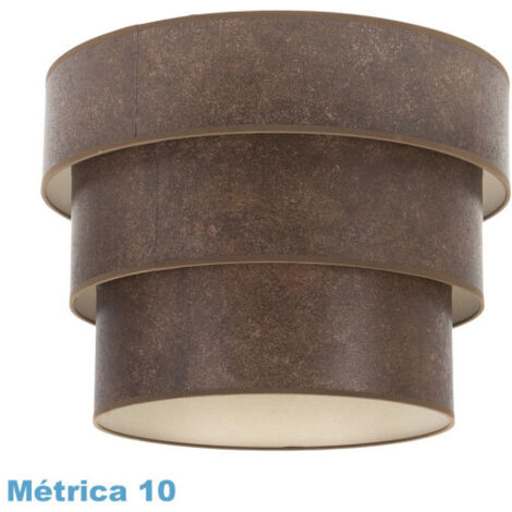 Pantalla colgante triple smile m10 oxido 50dx40dx28h