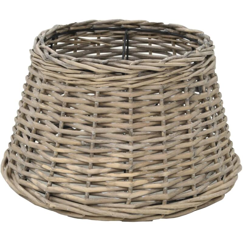 

vidaXL Pantalla de Lámpara de Mimbre Natural 38x23 cm - Beige