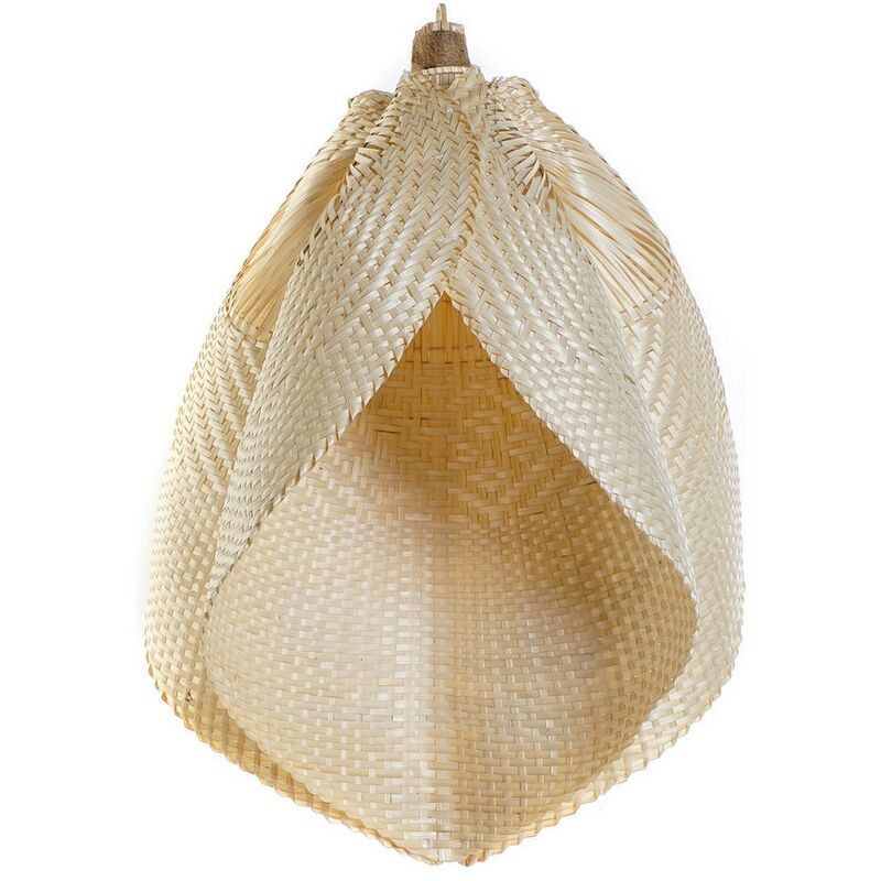 

Pantalla de Lámpara DKD Home Decor Fibra (45 x 45 x 65 cm)