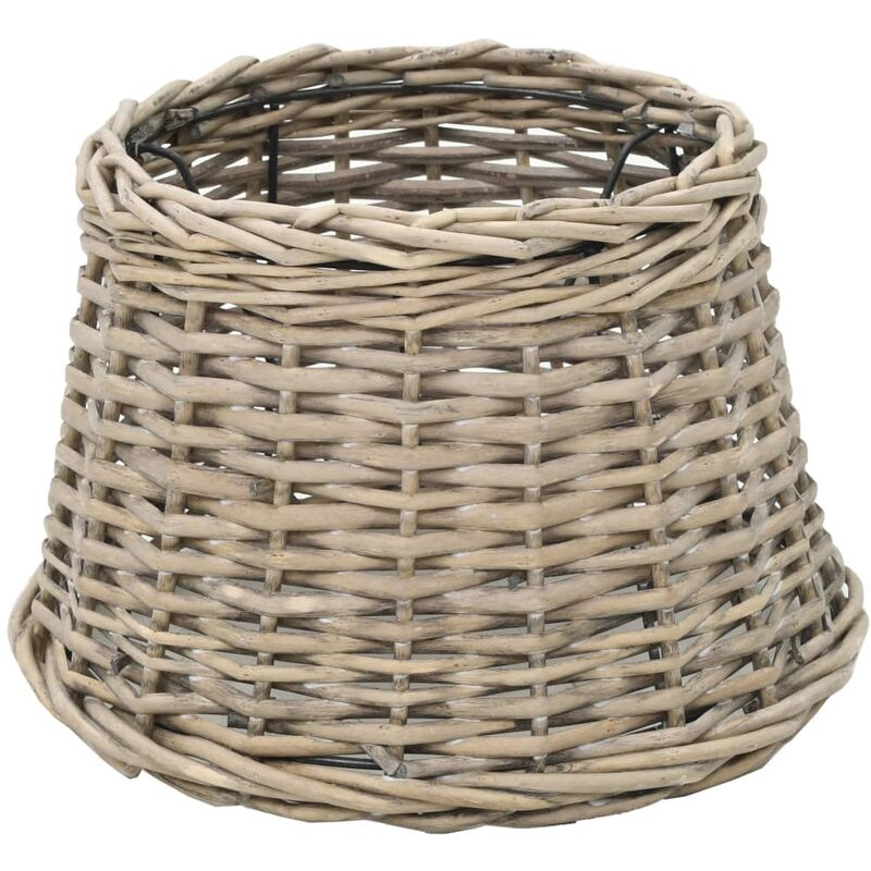 

Pantalla de lámpara de mimbre 30x20 cm natural - Beige