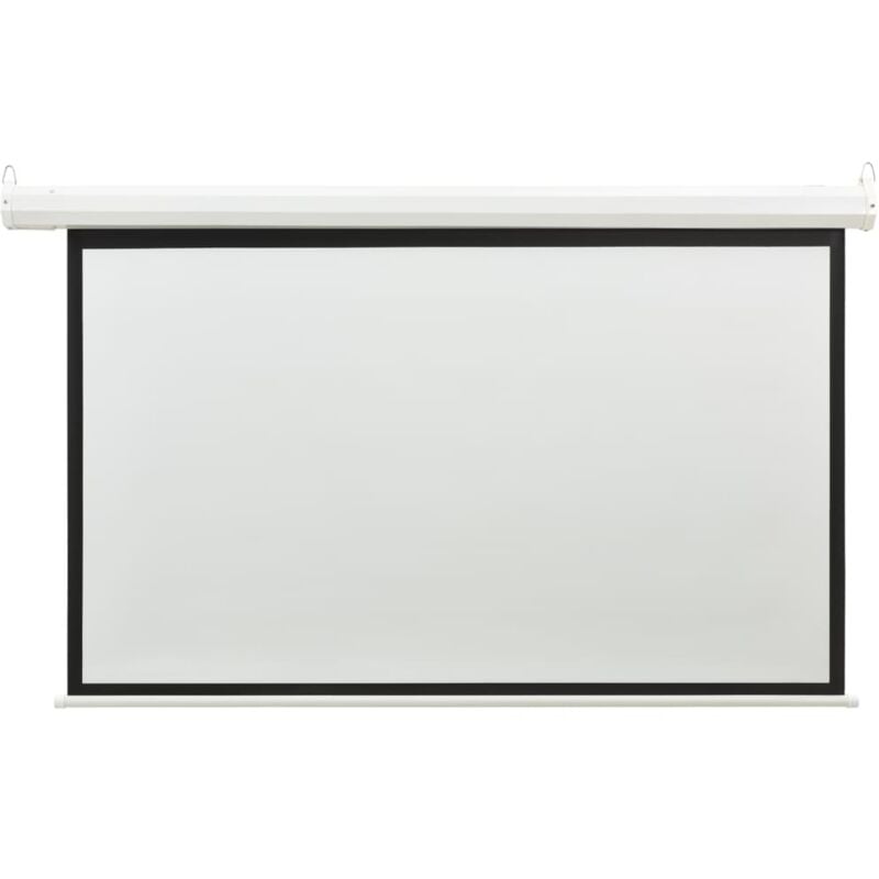 

Pantalla de proyección eléctrica con mando a distancia 68' 16:9 - Blanco - Vidaxl