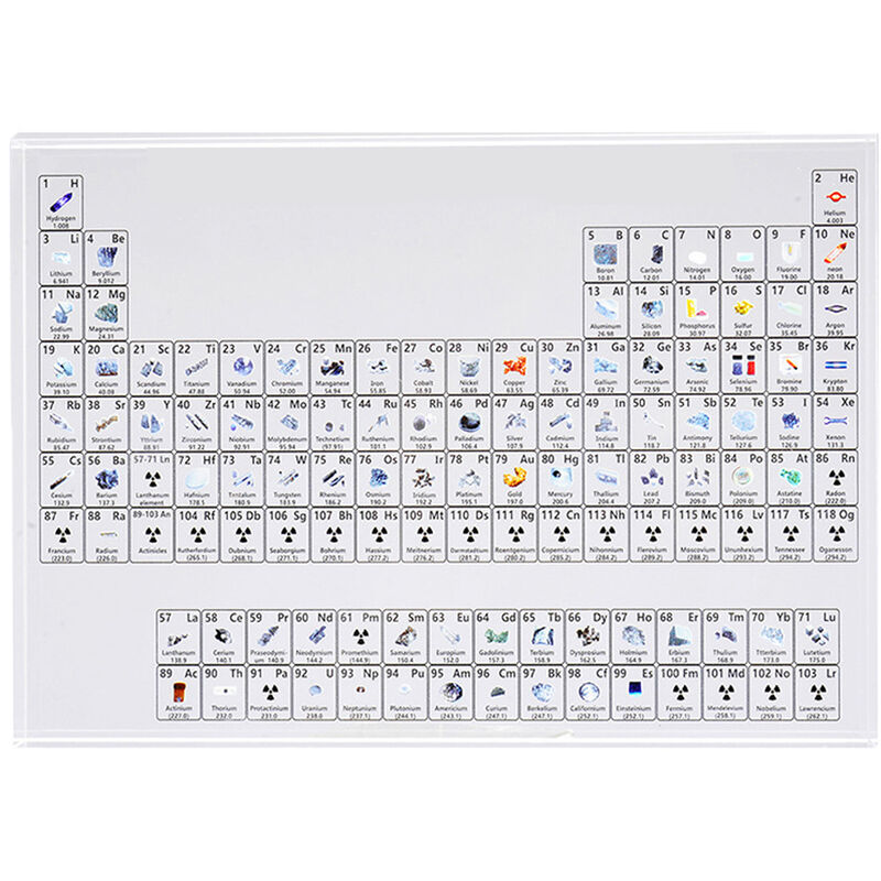 

Pantalla de tabla periodica de acrilico, pantalla de elementos quimicos,Grande