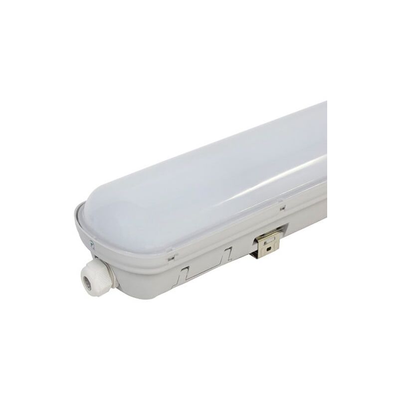 

Pantalla Estanca LED EcoLine 600 mm 18W Regulable IP65 1800LM (Conexión 2 Laterales) Blanco Frío 6000K | IluminaShop