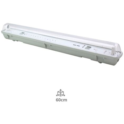 Pantalla estanca para tubo LED T8 60cm