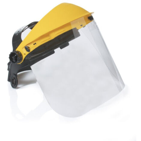 Pantalla facial transparente con visor SAFETOP Facy  Amarillo